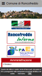 Mobile Screenshot of comune.roncofreddo.fc.it